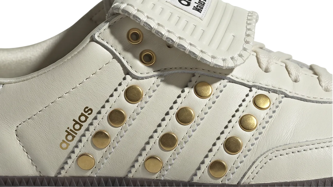Wales Bonner x Adidas Samba Studded Pack- Cream